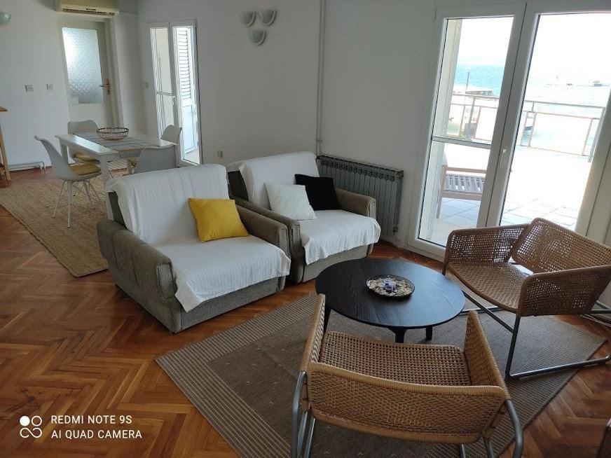 Amazing Seaview With A Balcony Near The - Kneza Trpimira I *